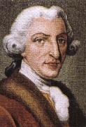 Johann Wolfgang von Goethe the composer of rule britannia Germany oil painting artist